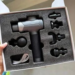 Súng massage cầm tay Fman M1, máy Massage 5 đầu, cổng sạc Type-C 788844
