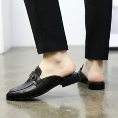 Giày Sục Nam Chụp Kỷ Yếu Tinh Tế - Giầy Sục Nam Khóa Vàng Mui Vân Cá Sấu Đế Đúc 3cm Chống Trượt Mới Cao Cấp G69
