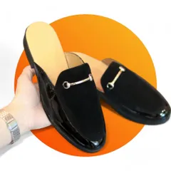 Sục Da Nam Cao Cấp - Giày Sục Nam Da Bò Vân Phối Nỉ Nhung - Giày Lười Nam Sục Đế Cao 3cm Chống Trượt Mềm Mại RUNO G5