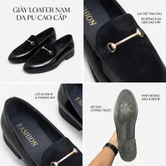 Giày Da Nam Giày Lười Nam Cao Cấp Da Mềm Đế Khâu Chắc Chắn Giày Tây Nam Đẹp Thời Trang Công Sở Lịch Lãm Mới RUNO G3