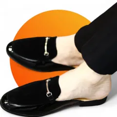 Sục Da Nam Cao Cấp - Giày Sục Nam Da Bò Vân Phối Nỉ Nhung - Giày Lười Nam Sục Đế Cao 3cm Chống Trượt Mềm Mại RUNO G5