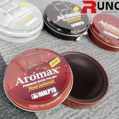 Xi đánh giày Aromax Hàn Quốc cao cấp chính hãng, phụ kiện giầy, xi sáp thơm bảo vệ da giày bền đẹp đủ màu RUNO