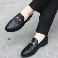Giày Lười Nam Da Trơn Loafer Đen Lịch Lãm Giày Âu Nam Chụp Kỷ Yếu Công Sở Không Dây Đế Khâu Siêu Bền Đẹp Rẻ RUNO G22
