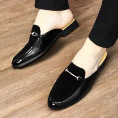 Giày Sục Nam Đế Cao - Giày Xục Nam Da PU Cao Cấp Phối Nỉ Nhung - Sục Lười Nam Dễ Xỏ Chân Khóa Mạ Vàng Chống Gỉ RUNO G5