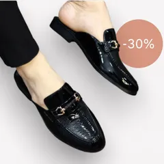 Giày Sục Đế Cao Nam Vân Đà Điểu - Sục Da Nam Cao Cấp Da Bóng - Giày Xục Nam Mềm Mại Đế Đúc Khóa Vàng Bền RUNO G40