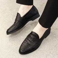 Giày Đế Cao Nam 3cm Vân Cá Sấu Quyền Lực Giày Âu Nam Chụp Kỷ Yếu Lịch Lãm Công Sở Đế Khâu Siêu Bền Đẹp Rẻ Mới RUNO G21