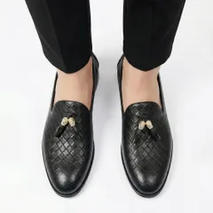 Giày Âu Nam Lịch Lãm - Giày Tây Nam Trẻ Trung Đế Mềm Khâu Sẵn Đi Làm Đi Chơi Da PU Cao Cấp Chống Nhăn Bền RUNO G1