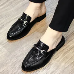 Sục Da Nam Cao Cấp Dập Vân - Giày Lười Sục Nam Đế Đúc 3cm Chống Trượt - Giày Sục Nam Mềm Dễ Xỏ Chân Đẹp RUNO G16