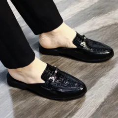 Giày Xục Nam Cao Cấp Mẫu Caro - Giày Sục Nam Đế Cao 3cm Chống Trượt Siêu Mềm - Sục Lười Nam Da PU Mẫu Đẹp RUNO G16