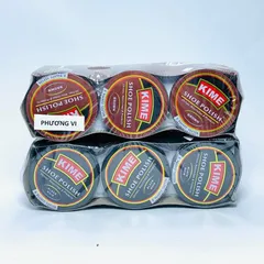 Xi đánh giày KIME cao cấp chính hãng dạng sáp đủ màu nâu đen, phụ kiện giầy, làm sạch và bảo vệ da giày bền đẹp hơn RUNO