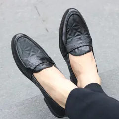 Giày Cưới Chú Rể Vân Khối 3D Quai Đục Lỗ Đẹp Giày Âu Nam Không Dây Đế Khâu Chắc Chắn Giày Tây Nam Công Sở Mới RUNO G9