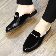 Giày Sục Đế Cao Nam - Sục Da Nam Cao Cấp Phối Nỉ Nhung Mềm Mại - Giày Lười Sục Nam Khóa Mạ Vàng Chống Gỉ Đẹp RUNO G5