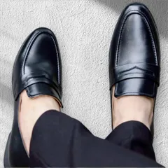 Giày Chụp Kỷ Yếu Nam Da Trơn Basic Giày Âu Nam Không Dây Lịch Lãm Công Sở Đế Khâu Chắc Chắn Mới Giá Rẻ Đẹp RUNO G15