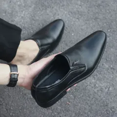Giày Lười Nam Da Trơn Bán Chạy Nhất Giày Âu Nam Chụp Kỷ Yếu Lịch Lãm Công Sở Đế Khâu Chắc Chắn Bền Đẹp Rẻ RUNO G18