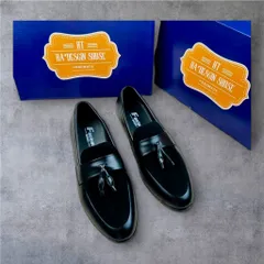 Giày Lười Nam Công Sở Da Mờ Phối Nhung Trẻ Trung Lịch Lãm Giày Cưới Chú Rể Đế Khâu Chắc Chắn Giày Âu Nam Đẹp RUNO G4