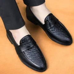 Giày Thời Trang Nam Loafer Vân Caro Độc Đáo Giày Âu Nam Chụp Kỷ Yếu Lịch Lãm Công Sở Đế Khâu Siêu Bền Đẹp Rẻ RUNO G24