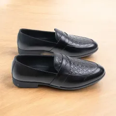 Giày Thời Trang Nam Loafer Vân Caro Độc Đáo Giày Âu Nam Chụp Kỷ Yếu Lịch Lãm Công Sở Đế Khâu Siêu Bền Đẹp Rẻ RUNO G24