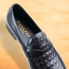 Giày Tây Nam Vân Caro Dập Nổi Đẹp Giày Âu Nam Chụp Kỷ Yếu Loafer Lịch Lãm Công Sở Đế Khâu Chắc Chắn Bền Đẹp RUNO G24