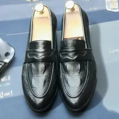 Giày Moca Nam Vân Cá Sấu Độc Lạ Giày Âu Nam Không Dây Lịch Lãm Giày Tây Nam Công Sở Đế Khâu Bền Đẹp Giá Rẻ RUNO G10