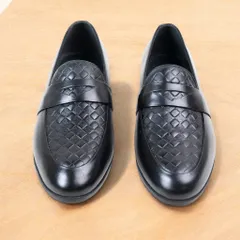 Giày Lười Nam Vân Caro Loafer Sang Trọng Giày Âu Nam Chụp Kỷ Yếu Công Sở Đế Khâu Siêu Bền Đẹp Rẻ Mới Nhất RUNO G24