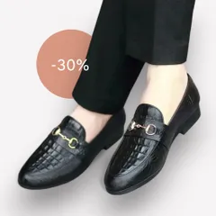 Giày lười da nam cao cấp RUNO G22 - Giày công sở in vân cá sấu, đế cao su mềm êm ái, thời trang cho quý ông.