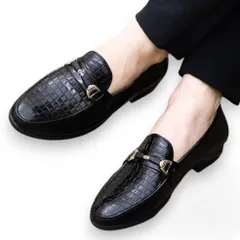 Giày Nam Loafer Vân Caro Đẹp Giày Lười Nam Cao Cấp Giày Thời Trang Nam Công Sở Khâu Đế Bền Đẹp Rẻ Mới RUNO G31