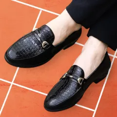 Giày Nam Loafer Vân Caro Đẹp Giày Lười Nam Cao Cấp Giày Thời Trang Nam Công Sở Khâu Đế Bền Đẹp Rẻ Mới RUNO G31