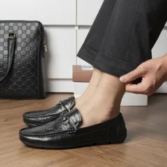 Giày Mọi Nam Moccasin Da Mềm Êm Chân Giày Moca Nam Công Sở Trẻ Trung Đế Cao Su Khâu Chỉ Bền Đẹp Rẻ RUNO G31