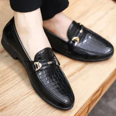 Giày Tây Nam Công Sở Loafer Đen Bóng Giày Âu Nam Trẻ Trung Giày Nam Cao Cấp Chống Trơn Trượt Bền Rẻ Đẹp RUNO G35
