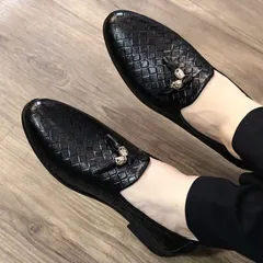 Giày Mềm Công Sở Nam - Giày Lười Nam Da PU Cao Cấp Chống Nhăn Form Ôm Chân Đế Mềm Có Khâu Sẵn Siêu Bền Đẹp RUNO G1