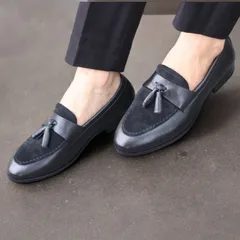 Giày Tây Nam Công Sở Da Mờ Phối Nhung Trẻ Trung Giày Cưới Chú Rể Đẹp Đế Khâu Chắc Chắn Giày Âu Nam Cao Cấp Mẫu RUNO G4