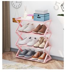 Kệ để giày hình chữ X đơn giản 42 x 49,5 x 18,5cm