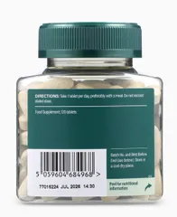 DATE [ 07/2027] VEGAN - Viên uống bổ sung vitamin tổng hợp thuần chay  Holland & Barrett ABC to Z, 120 viên Anh Quốc