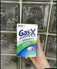 VIÊN UỐNG GIẢM ĐẦY HƠI, KHÓ TIÊU - GAS-X EXTRA 125 MG, 72vien .nhap my