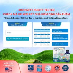 Dung dịch hỗ trợ cải thiện thị lực cho trẻ từ 1 tuổi Nordic Naturals Children's DHA xtra (60ml)