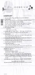 Viên hỗ trợ tăng khả năng tập trung Cebrium Ever Pharma (3 vỉ x 10 viên)