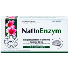 Viên hỗ trợ hoạt huyết NattoEnzym DHG (3 vỉ x 10 viên)