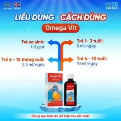 Siro bổ não Omega Vit Botafarma (100ml)