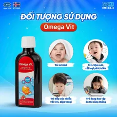 Siro bổ não Omega Vit Botafarma (100ml)