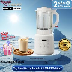 Máy Làm Sữa Hạt Đa Năng Locknlock Bianco Heating Blender EJM486IVY - 1.75L, 800W, Hàng Chính Hãng Bảo Hành 2 Năm