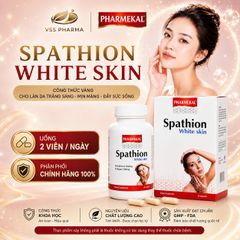 Viên uống Glutathion tinh khiết - hỗ trợ sáng da, mờ thâm nám - Spathion Pharmekal
