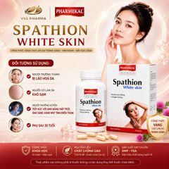 Viên uống Glutathion tinh khiết - hỗ trợ sáng da, mờ thâm nám - Spathion Pharmekal