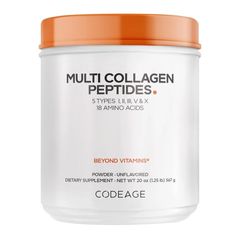 Collagen Codeage Hydrolyzed Multi Collagen Peptides - Bổ sung collagen cho làn da khỏe đẹp - 567g sản xuất Mỹ