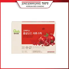 Nước Hồng Sâm Goodbase Tinh Chất Lựu Đỏ KGC Jung Kwan Jang - Hỗ Trợ Sức Khỏe và Làm Đẹp (30 gói x 10ml)