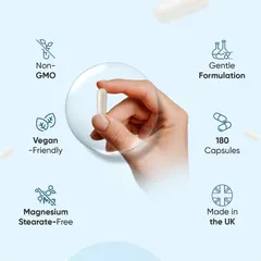Magnesium Bisglycinate Vitamin B6 WeightWorld - Bổ não giảm căng thẳng mệt mỏi cải thiện trí nhớ, 180 viên sản xuất Anh