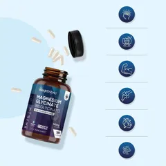 Magnesium Bisglycinate Vitamin B6 WeightWorld - Bổ não giảm căng thẳng mệt mỏi cải thiện trí nhớ, 180 viên sản xuất Anh
