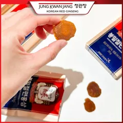 Hồng Sâm Cắt Lát Tẩm Mật Ong KGC Jung Kwan Jang - Hộp 6 Gói Bồi Bổ Sức Khỏe Cơ Thể Từ Nhân Sâm Hàn Quốc