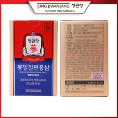 Hồng Sâm Cắt Lát Tẩm Mật Ong KGC Jung Kwan Jang - Hộp 6 Gói Bồi Bổ Sức Khỏe Cơ Thể Từ Nhân Sâm Hàn Quốc