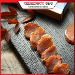 Hồng Sâm Cắt Lát Tẩm Mật Ong KGC Jung Kwan Jang - Hộp 6 Gói Bồi Bổ Sức Khỏe Cơ Thể Từ Nhân Sâm Hàn Quốc