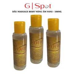 Dầu Massage Body Nóng Ấm Yoni - 100ml